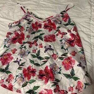 Floral pajama set